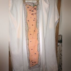 Scarves By Nasharr Butterflies & Bow Long Scarf